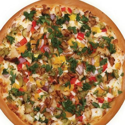 Oriental Mix Meat Pizza