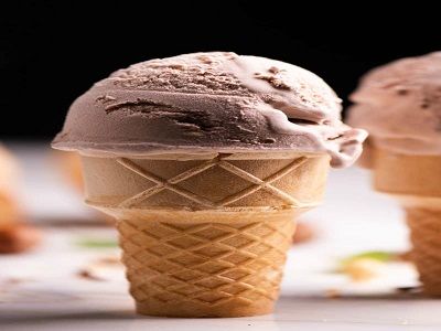 Mix Milk Ice Cream Cone