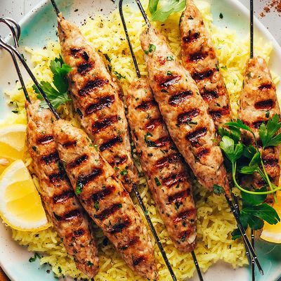 Mix Quarter Chicken Breast + 4 Kofta + Rice