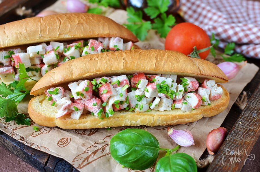 Mix Seafood Sandwich