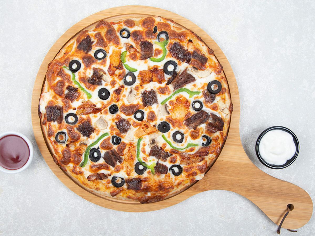 Mix shawarma Pizza
