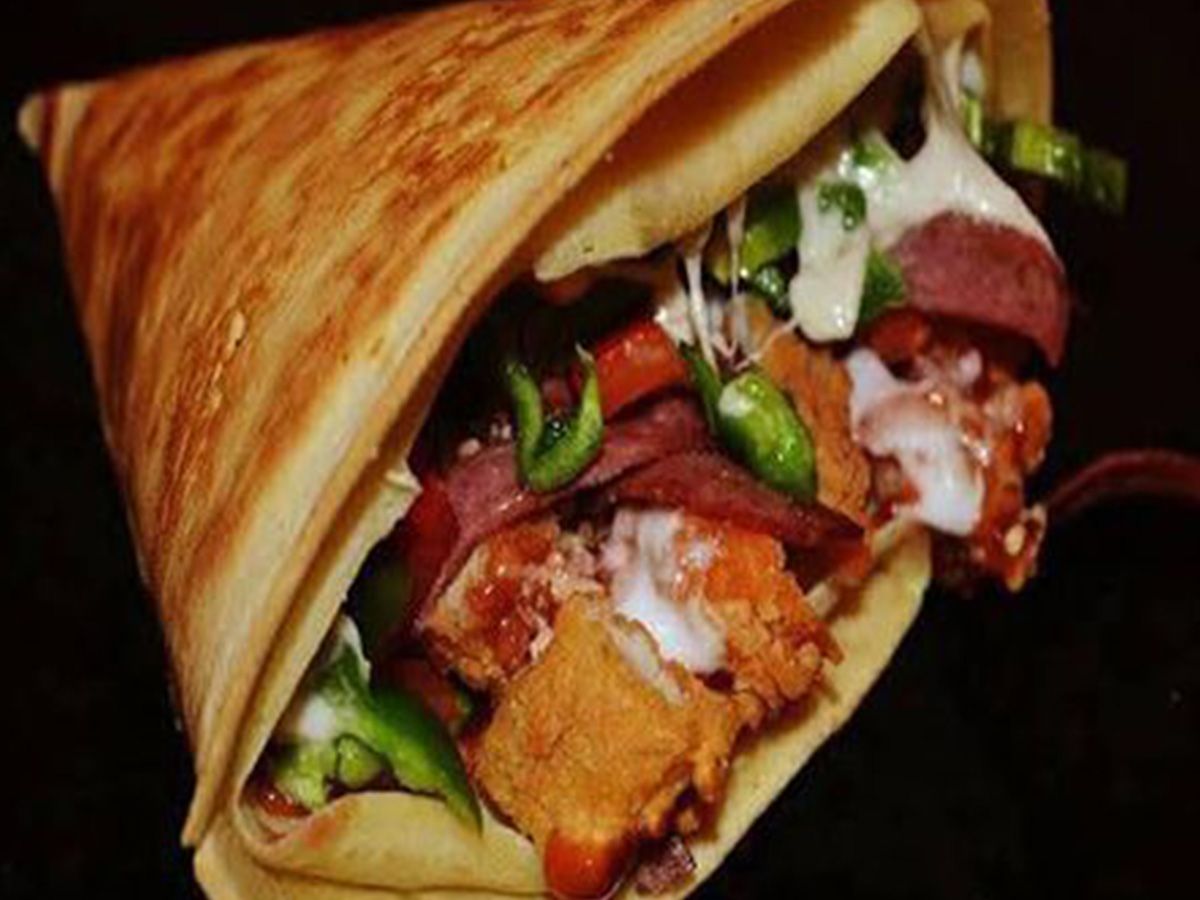 Mix Shawarma Crepe