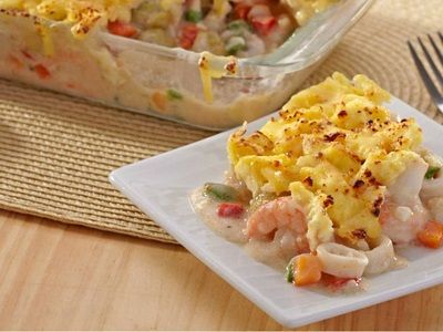 Mix Shrimp And Fish Fillet Casserole - 1/4 Kilo