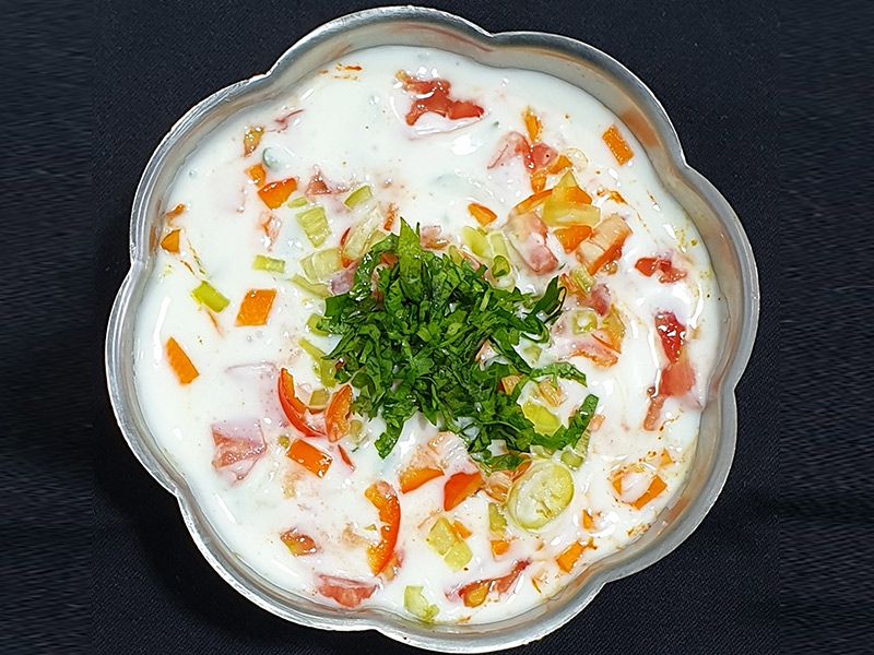 Mix Vegetable Raita