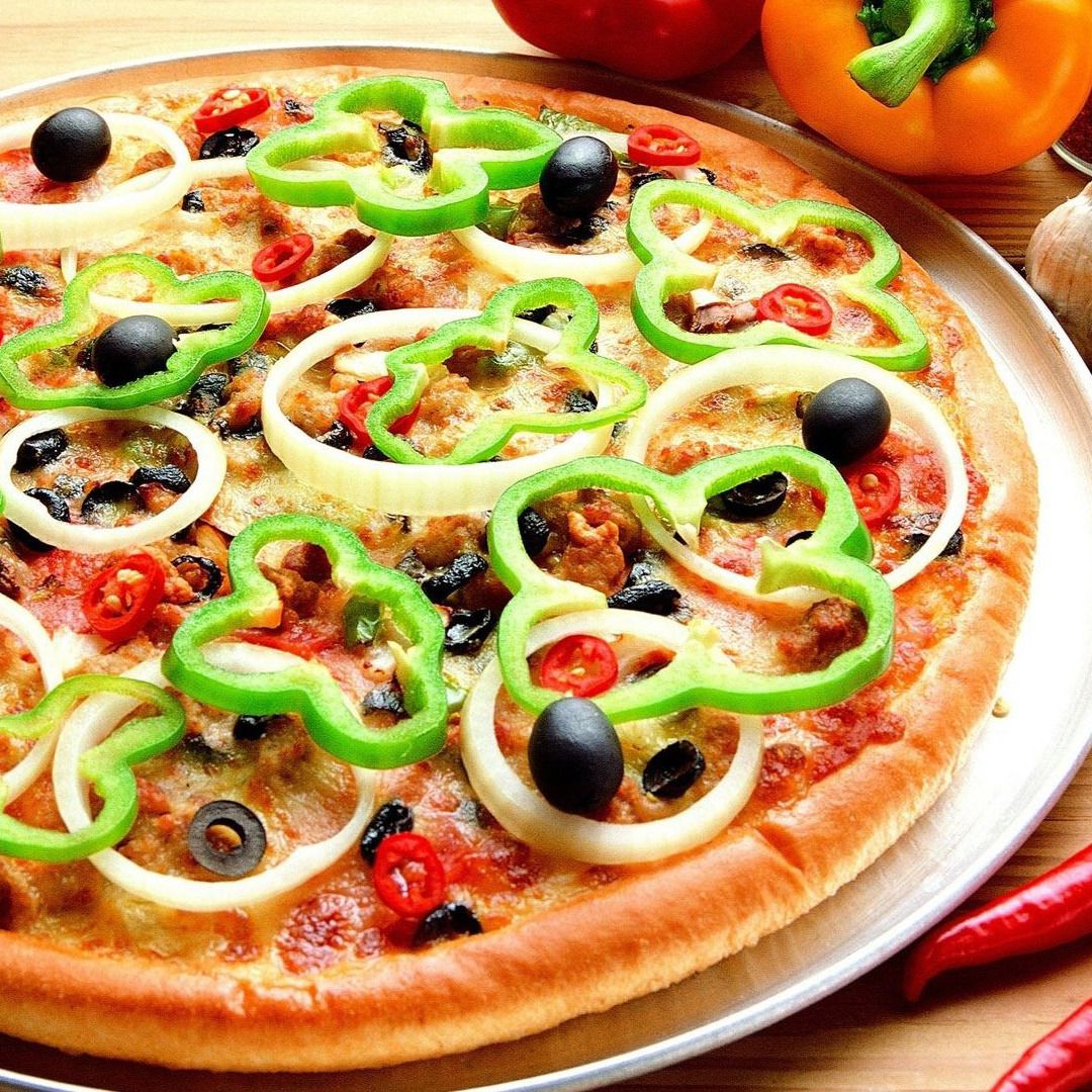 Mix Vegetables Pizza