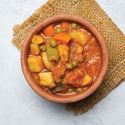 Mix Vegetables with Meat Casserole