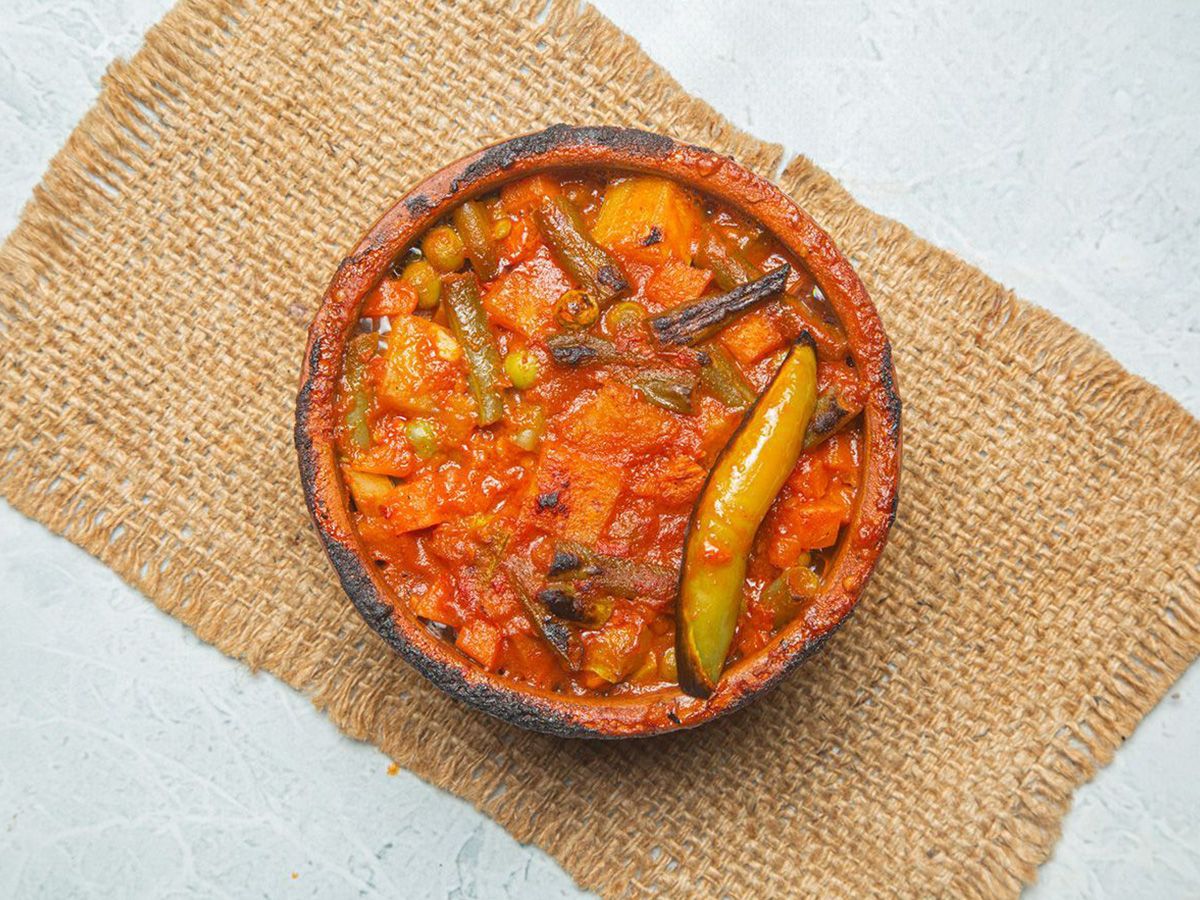 Mixed Vegetables With Meat