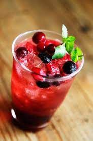 Mix berries Soda
