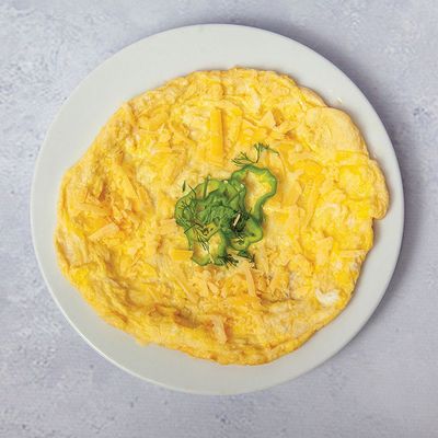 Mix cheese omelet