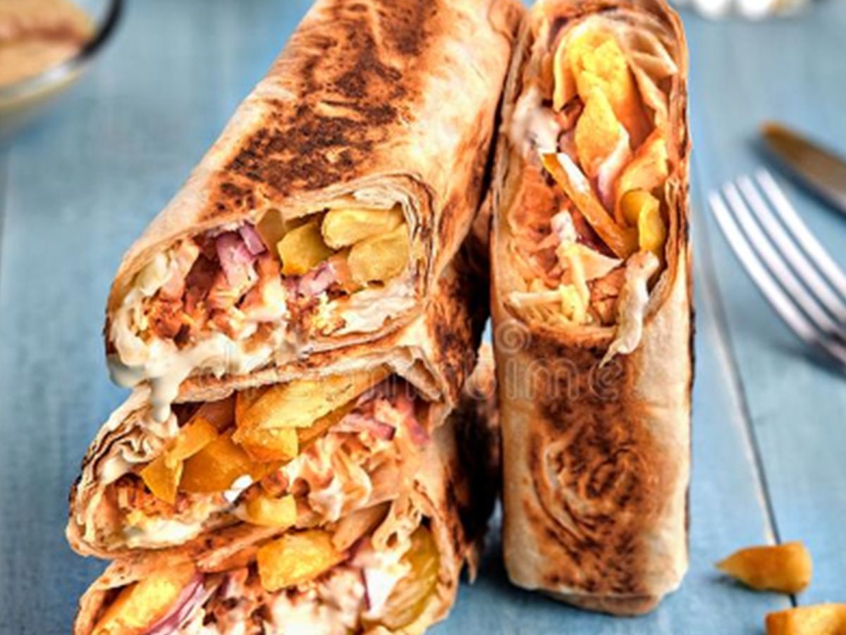 Mix Cheese Potato Roll Sandwich