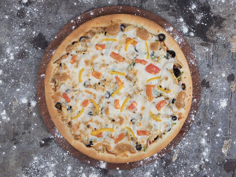 Chicken mix pizza