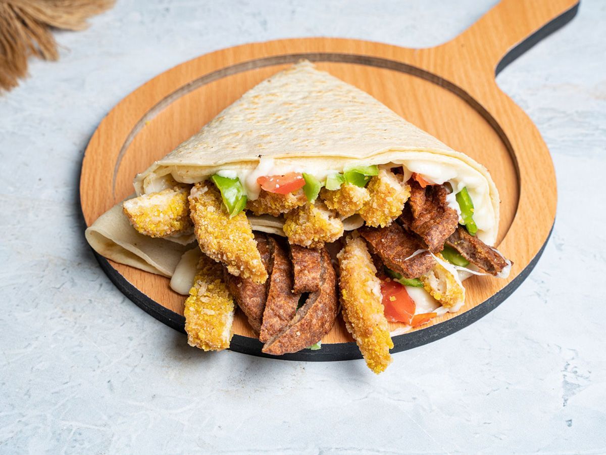Mix Chicken Crepe