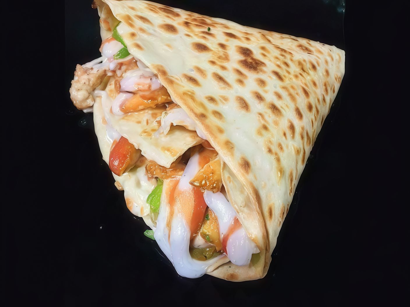 Mix chicken Crepe