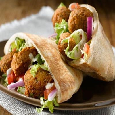 Mix Foul And Falafel Sandwich