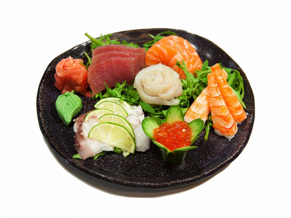 Mix sashimi