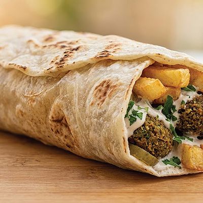 Mixed Sandwich (Potatoes + Falafel)
