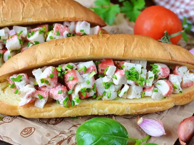 Mixed Seafood Sandwich