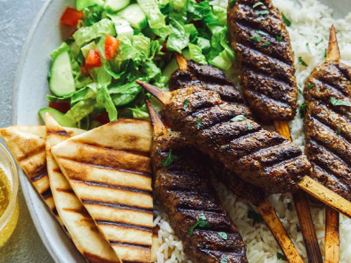 Mixed kofta meal