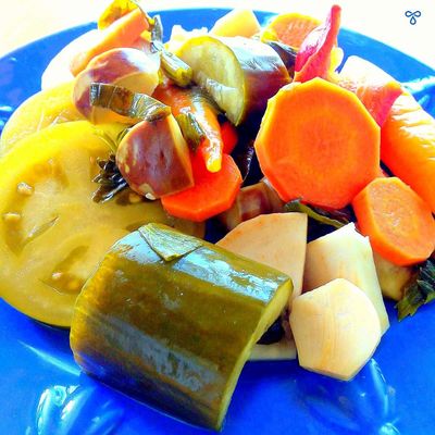 Mixed pickles Dish