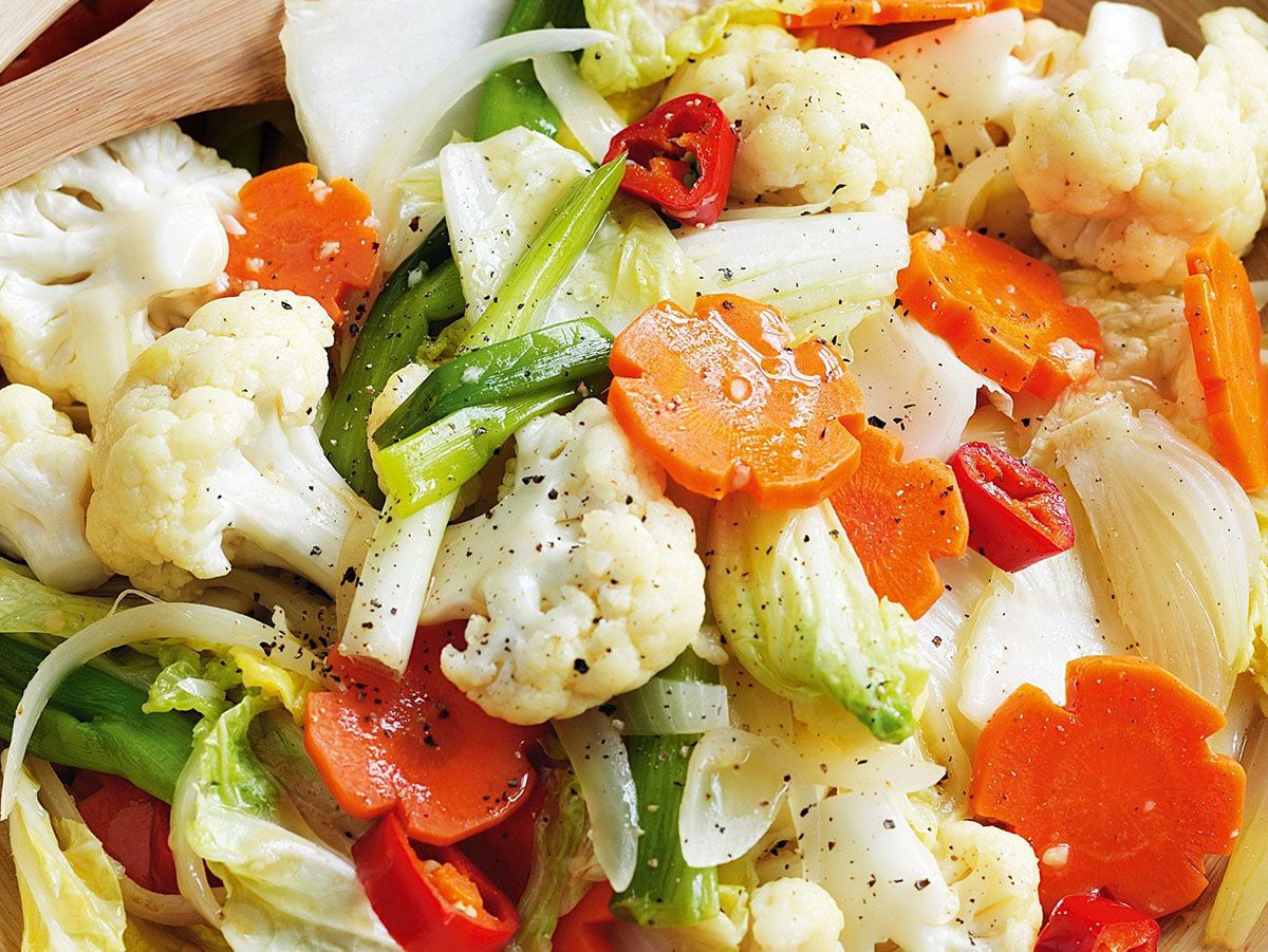 Mixed vegetables dish