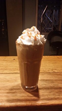 Mocha With Salted Caramel Frappe
