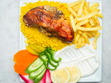 Double Quarter Grilled Chicken Thigh Meal