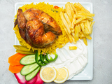 Half Grilled Chicken