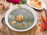 Molokhia With Shrimp