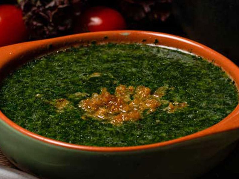 Molokhia With Meat Casserole