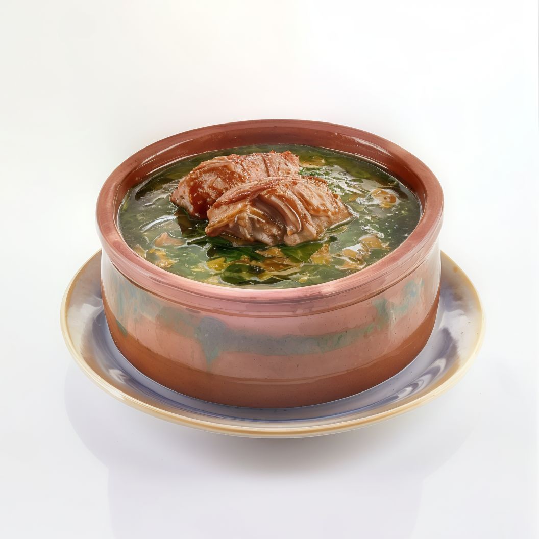 Molokhia With Chicken Casserole
