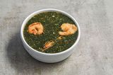 Molokhia Soup with Shrimp