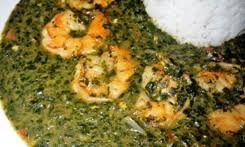 Molokhia With Shrimp