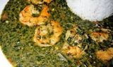 Molokhia With Shrimp