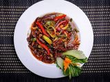 Mongolian Beef With Descavery Sauce