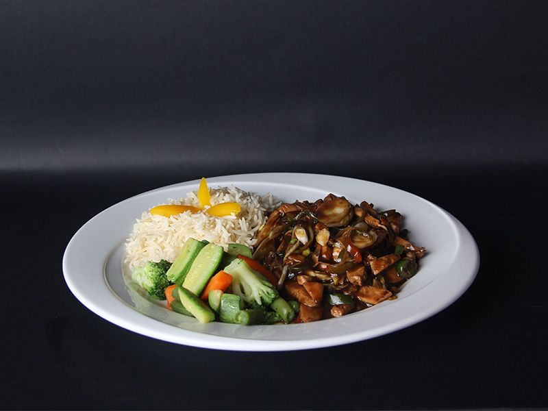 Mongolian Chicken Platter