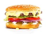 Monster Beef Burger Sandwich