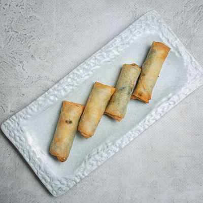 Samosas and Spring Rolls