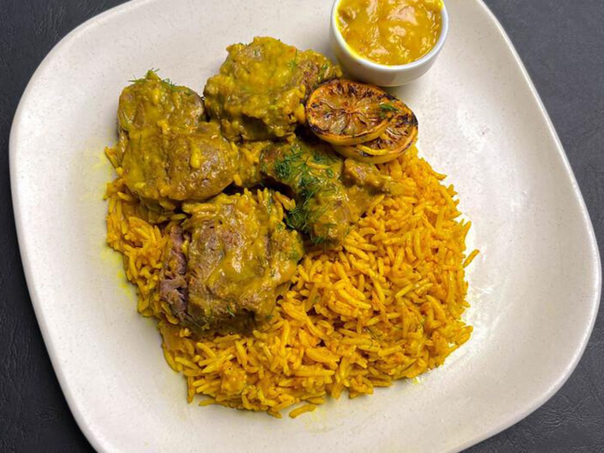 Moza with Lemon Rice
