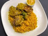Moza with Lemon Rice