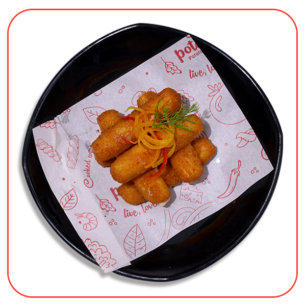 Mozzarella sticks 6 pieces