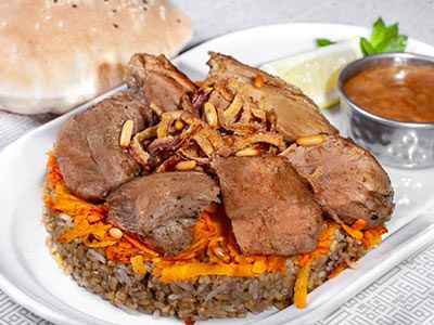 Beef Freekeh