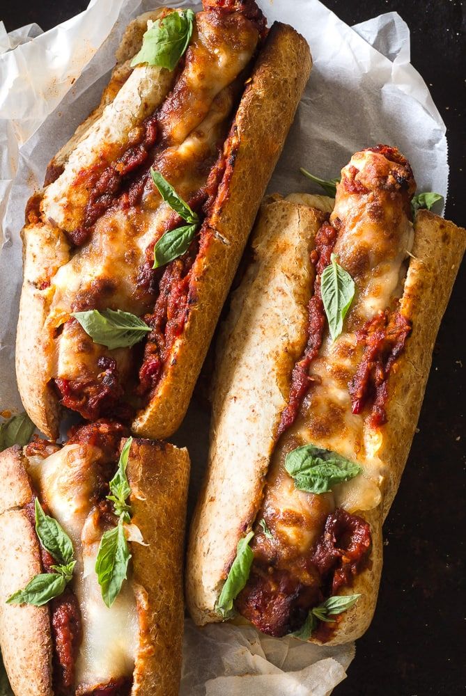 Sausage Mozzarella Sandwich