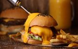 Mozzarella Cheese Burger Sandwich