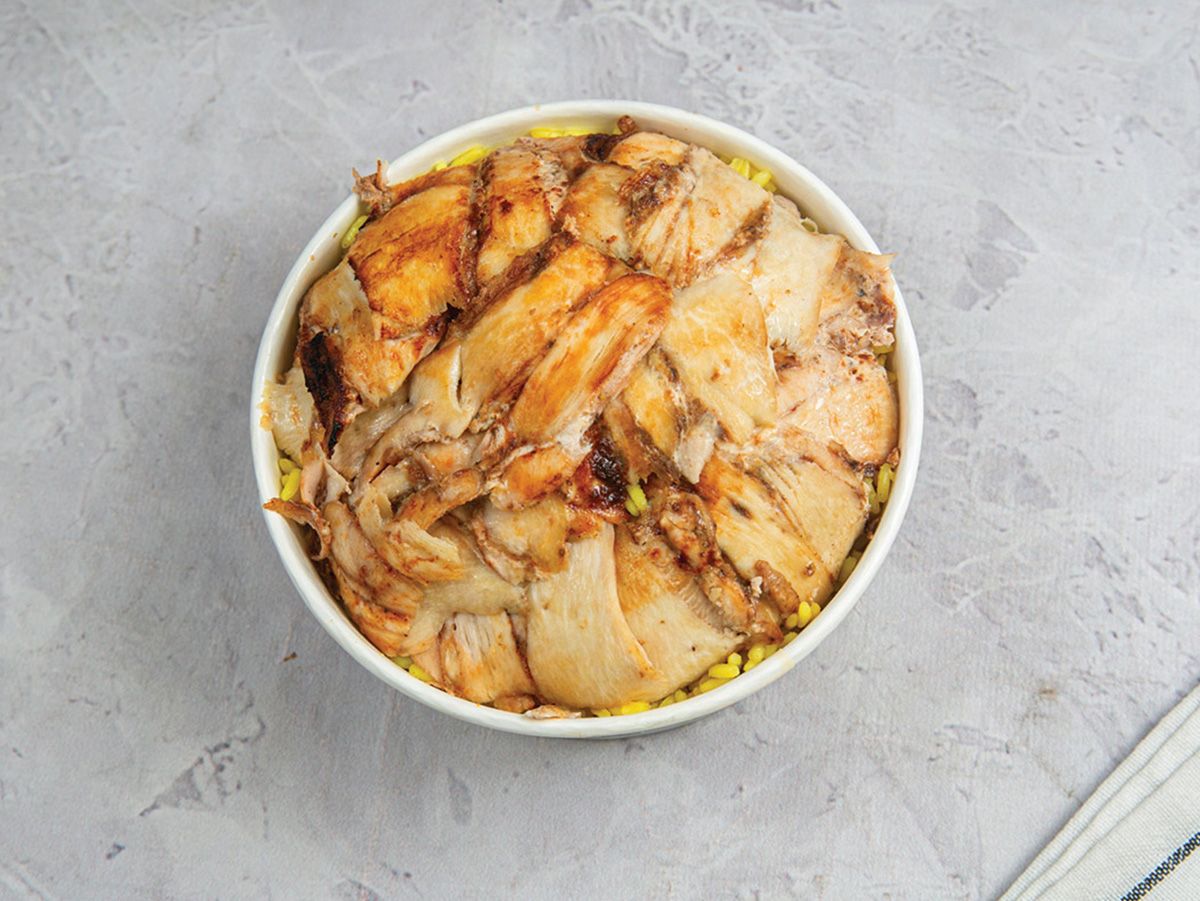 Mozzarella Chicken Shawerma Fatteh