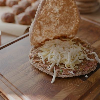 Mozzarella Hawawshi