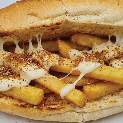 ساندويتش بطاطس بموزاريلا