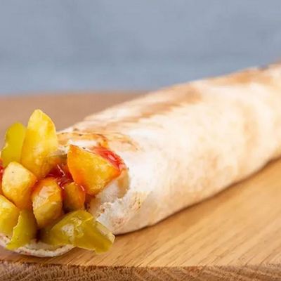 Syrian Potato Sandwich with Mozzarella