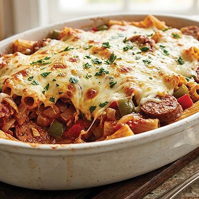 Mozzarella Sausage Casserole