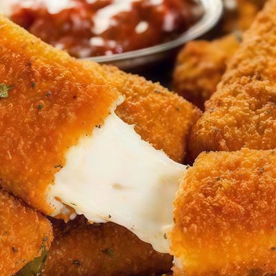 Mozzarella Sticks + Ranch Sauce