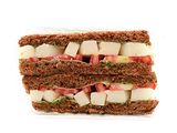 Mozzarella Cheese And Tomatoes Sandwich